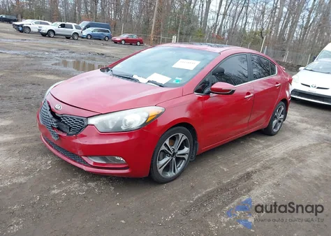 2015 Kia Forte Ex z USA, uszkodzony, nr VIN KNAFZ4A80F5324229
